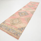 Tapis de course turc vintage 3x12, 86x376Cm
