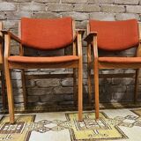 Set of 4 vintage Casala armchairs from 1970