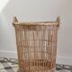 Vintage wicker bakery basket – Baguette basket