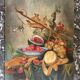 Oil on still life carton by Contesso