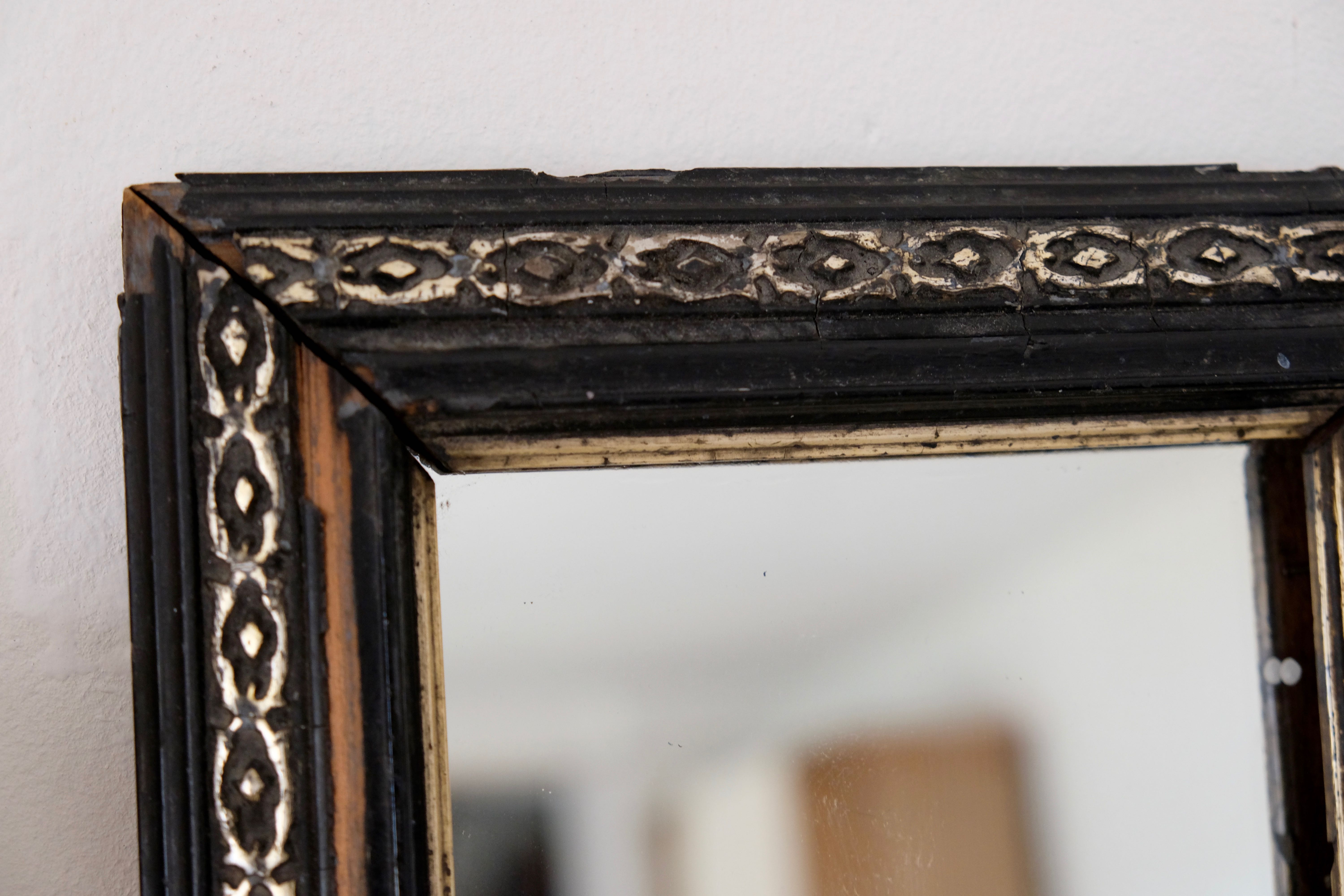 Ancient mirror Napoleon III 19th century