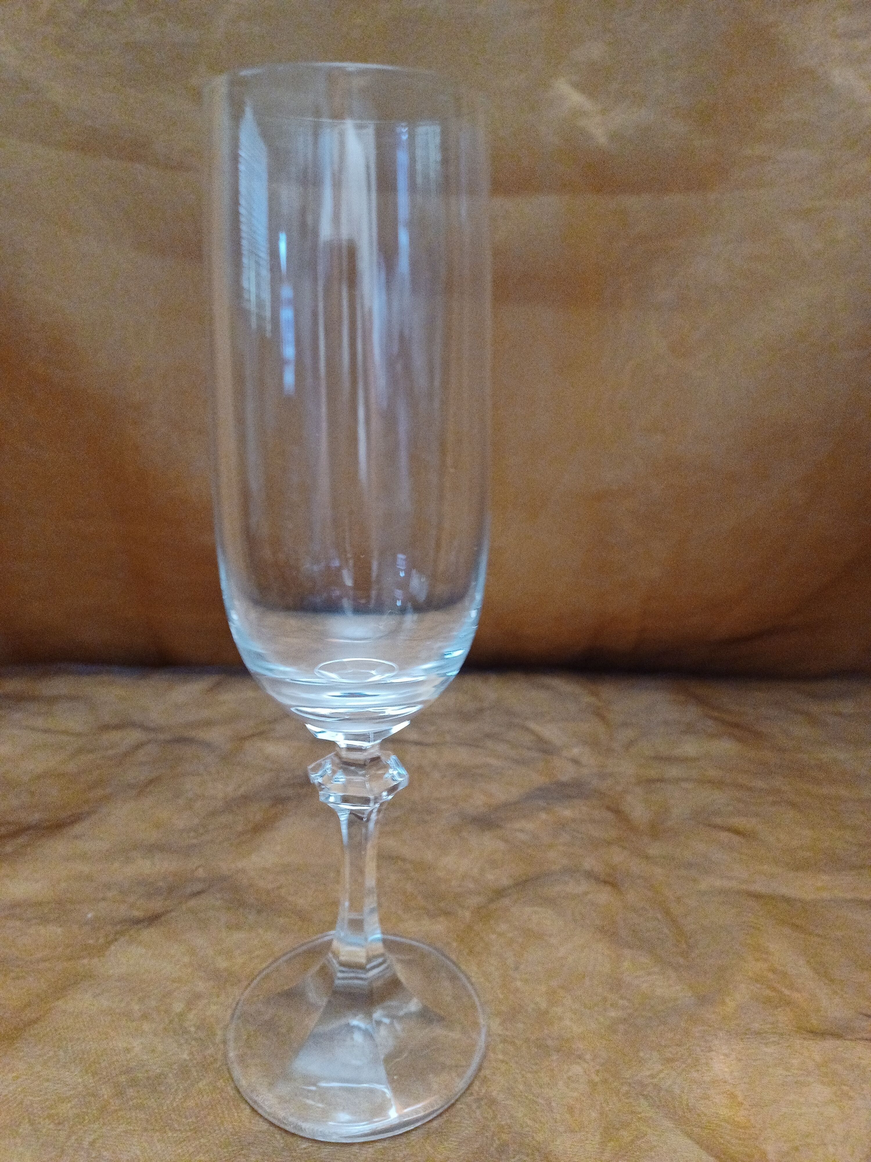 11 Champagne Crystal Flutes.