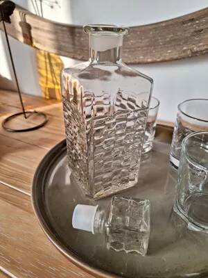 Vintage whiskey decanter
