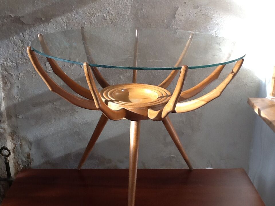 Elegant table "spider" vintage