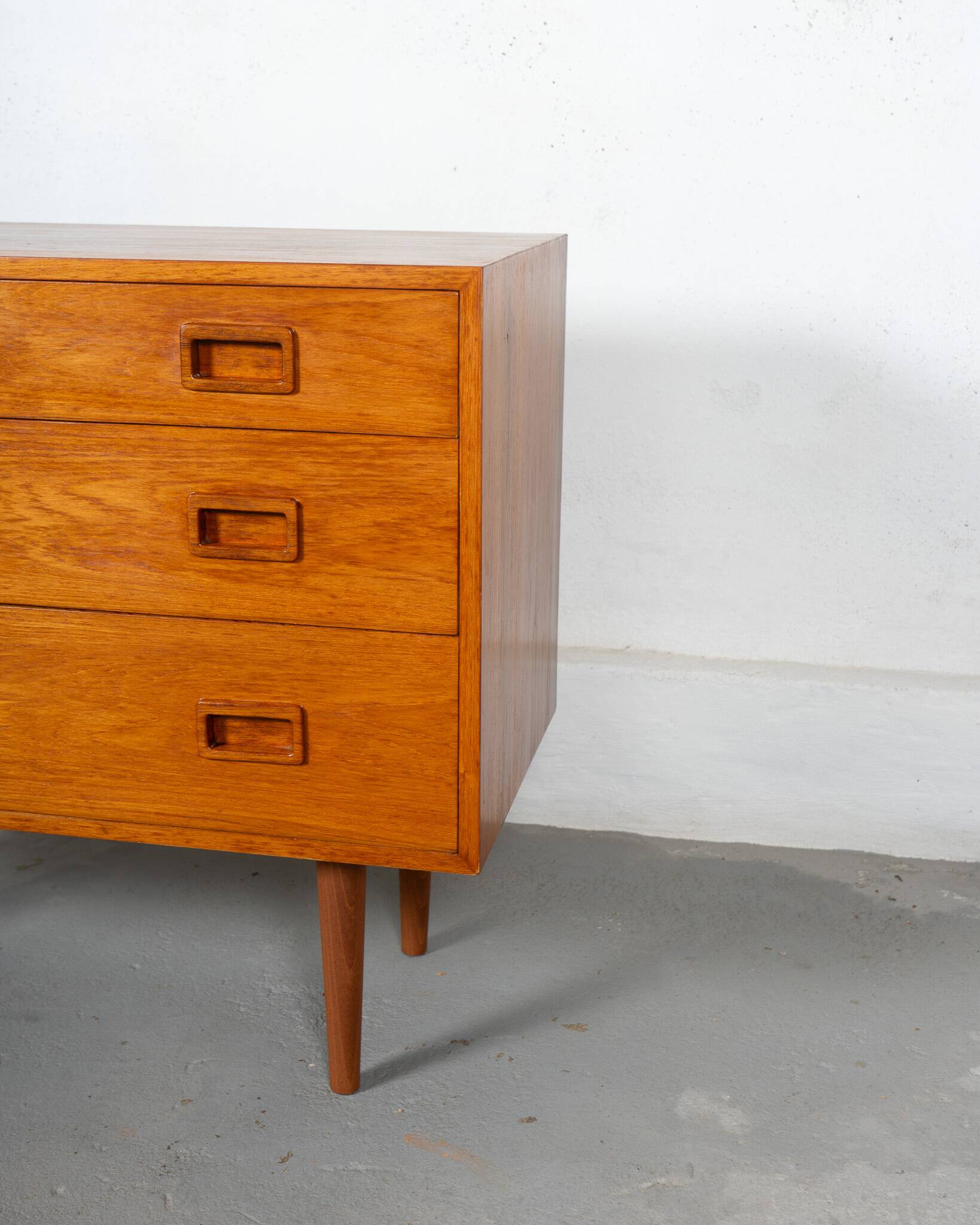 Commode ou coffre scandinave du milieu du siècle en teck, Royaume-Uni, vers 1970