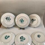 11 dessert plates Robert Picault