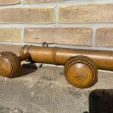 Coat rack vintage bamboo hooks