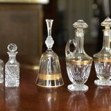 Ensemble en cristal Moser