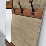 Vintage wall coat rack hall wardrobe 1960