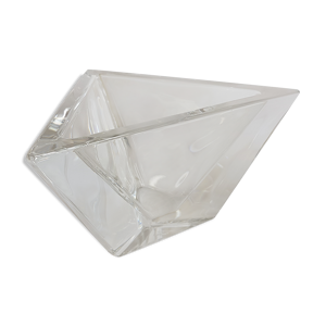 Coupe vide poche en verre - triangulaire forme