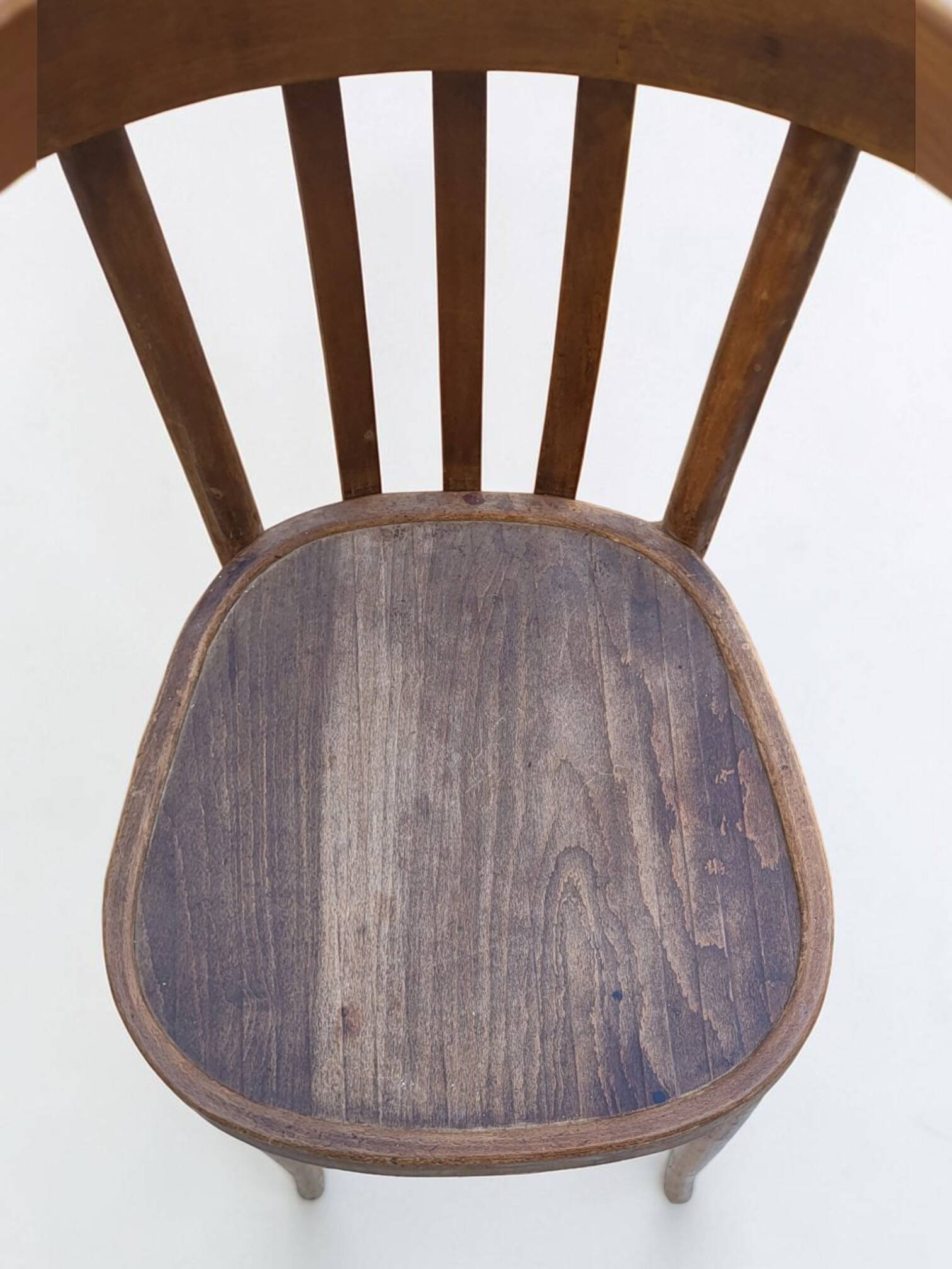 Bentwood bistro chair in Thonet/Baumann style, France, mid-20th century.