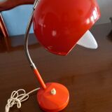 Desk lamp "ball" vintage orange