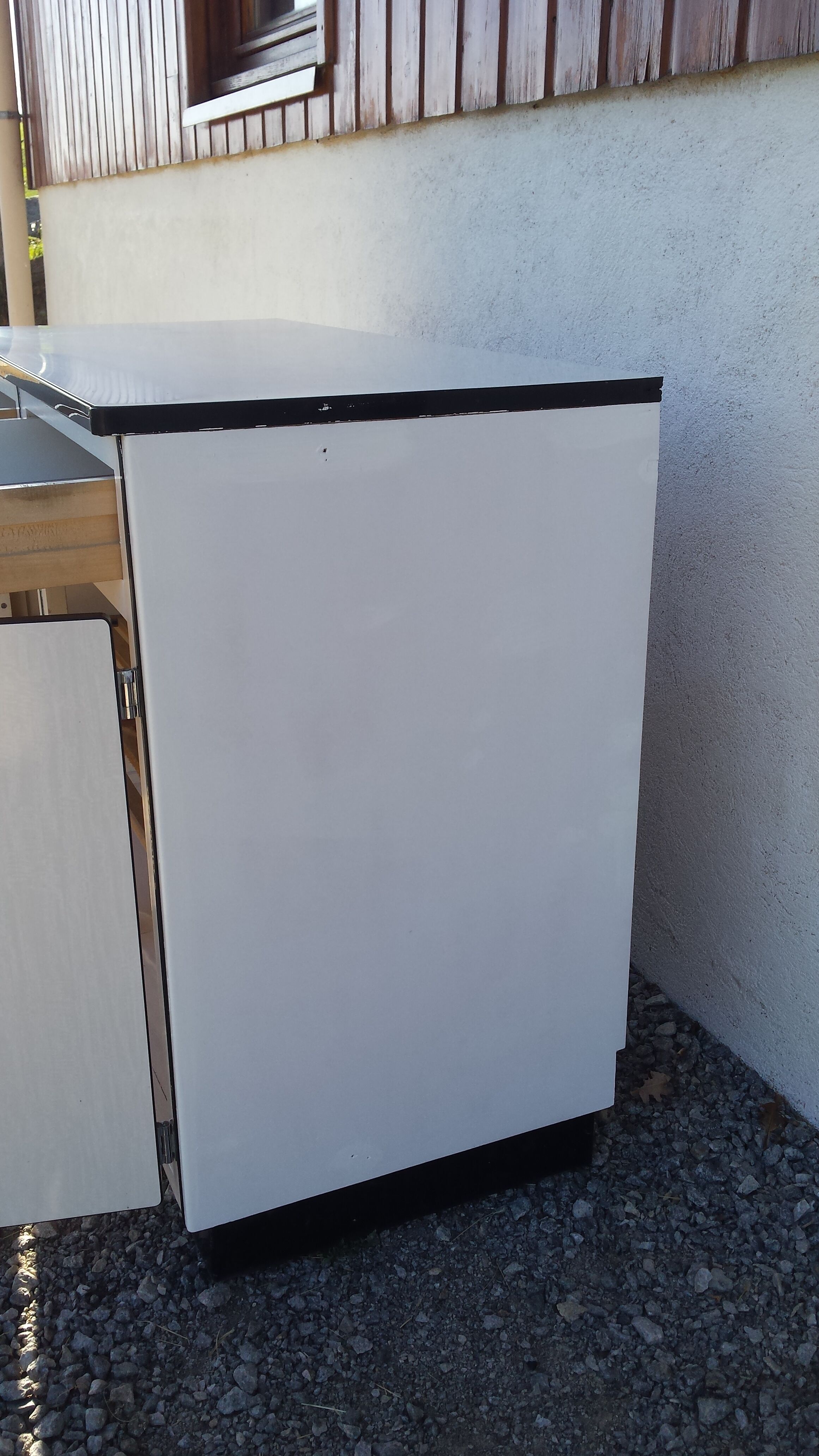 White formica furniture