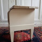 Small wooden locker cabinet