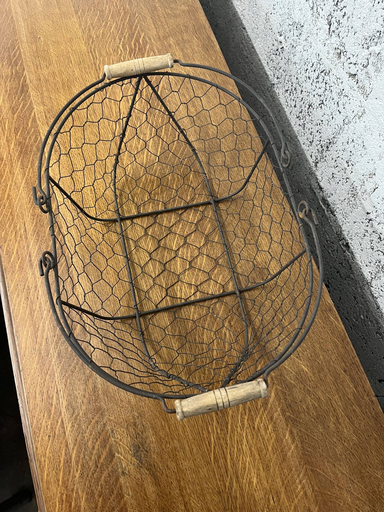Panier en grillage grand format