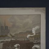 Lithograph by Henri Rivière Parisian Landscapes - Quai d'Austerlitz