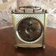 Old pendulum officer bayard brass background white + handle vintage decoration