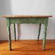 Small old patinated farm table