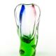 Mid-century modern vase, glass, designed by I. Suhajek, Czechoslovakia, 1960s