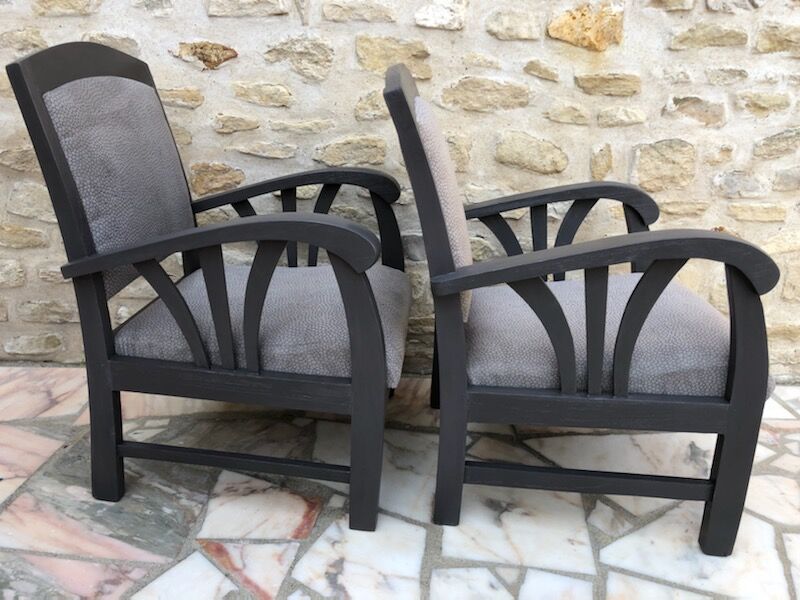 Vintage Colonial Armchairs