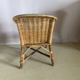Fauteuil osier enfant