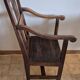 Fauteuil Noyer Rustique fin XIX eme siecle