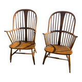 Pair of Ercol armchairs