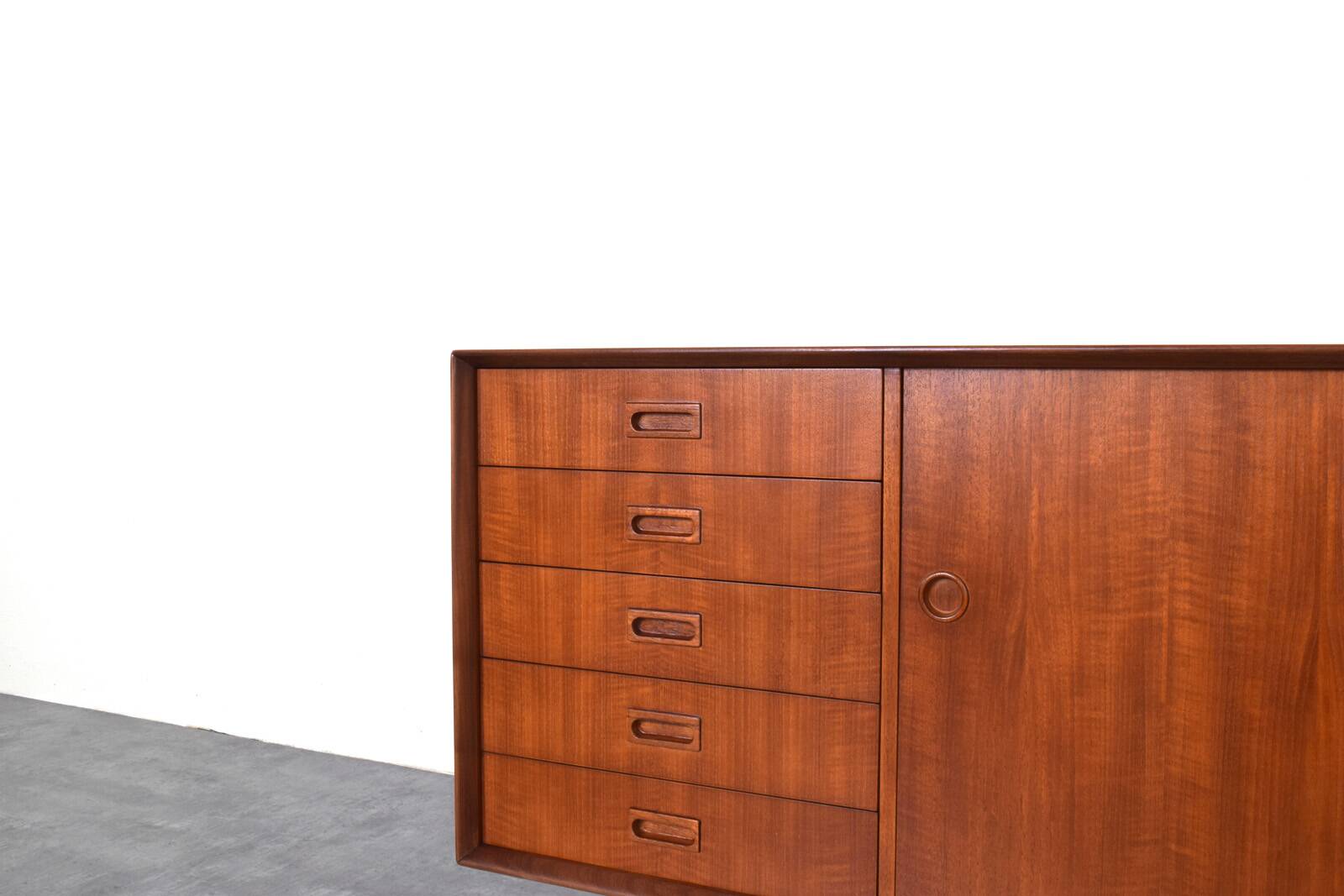 Mid-Century Danish Teak Sideboard, 1960s.