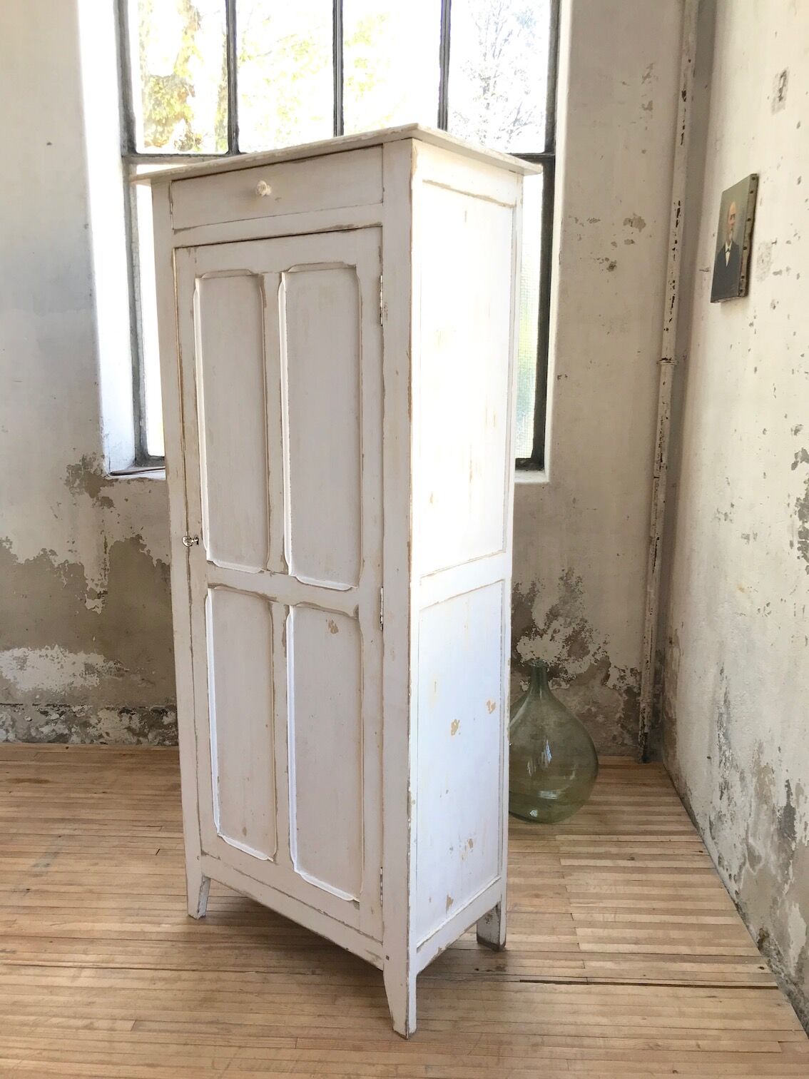 White parisian wardrobe