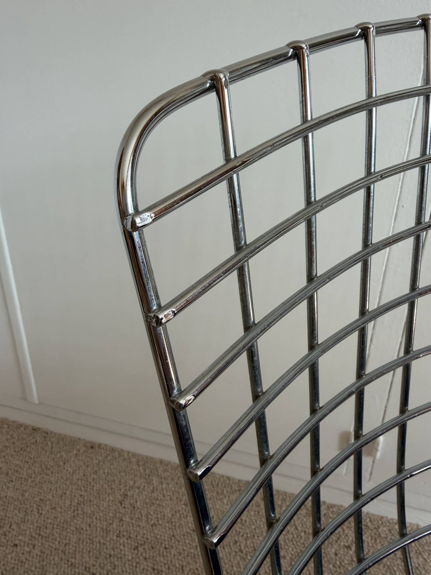 Chaise Harry Bertoia, side chair 420, Knoll