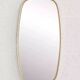 Rear view mirror and free form from the 50s - 60s on chrome frame