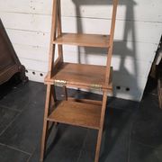 Chaise escabeau en chêne massif