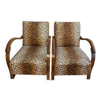 Pair of ArtDéco Armchairs Year 20-30
