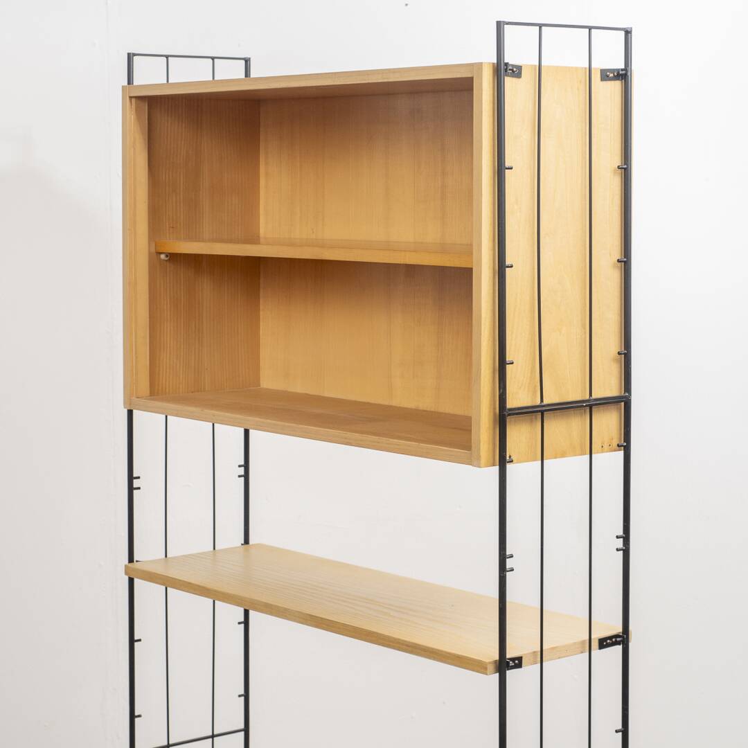 Etagère avec caisson de rangement, années 60