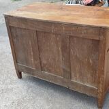 Regional chest of drawers in vintage cherry wood