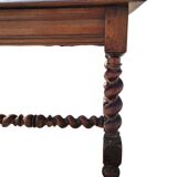 Louis XIII desk in walnut