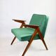 Green Bunny Armchair by Józef Chierowski, 1970s