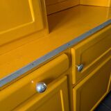 50s orange sideboard