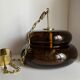 Vintage scandinavian pendant lamp "bubblan" design carl fagerlund ,orrefors, sweden