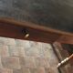 Walnut farmhouse table