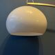 Vintage space age arc floor lamp in style of Guzzini