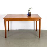 Danish teak meal table 60's with extension cords