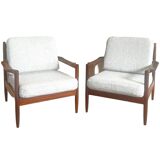 Chaise Zwei Teakholz