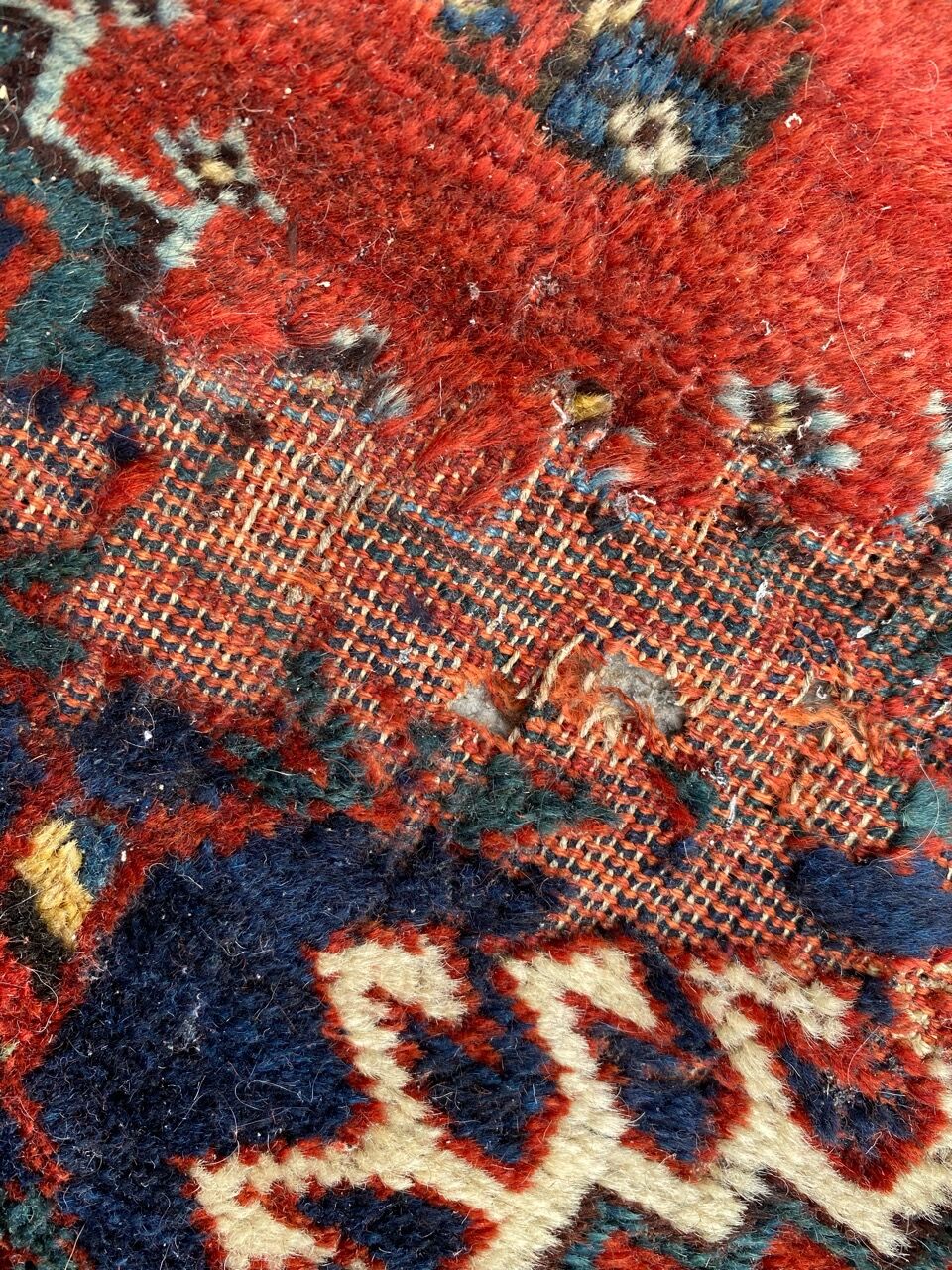 Persian carpet of ghashghai 218x310 cm