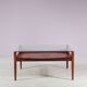 Elegant 1950s wooden coffee table from Denmark
