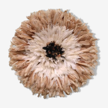 Juju hat natural interior white then beige contour of 60 cm