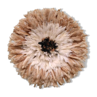 Juju hat natural interior white then beige contour of 60 cm