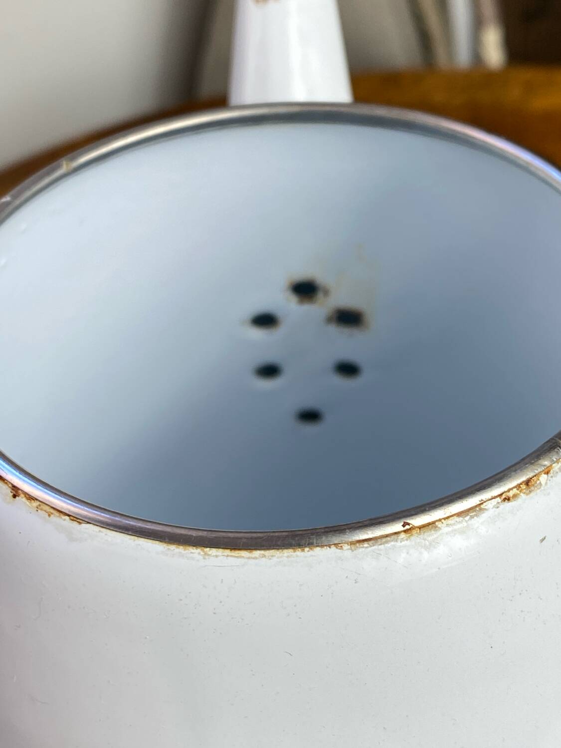 Scandinavian teapot Lotus Cathrineholm