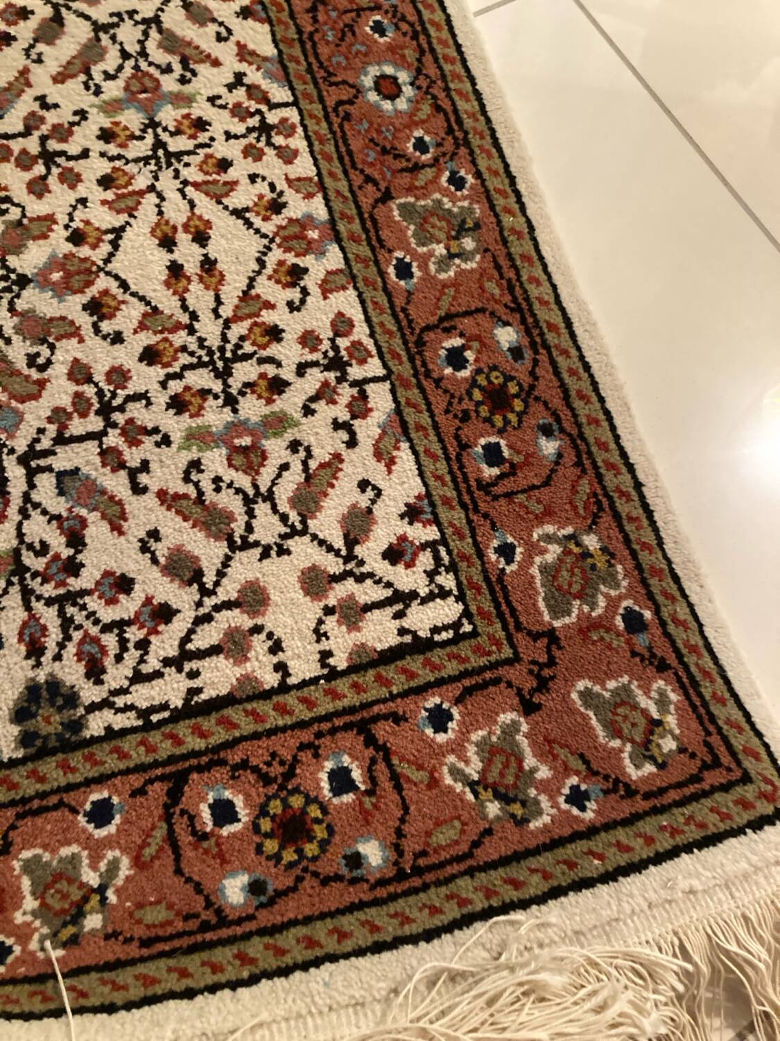 Tapis Laine Tunisien noué à la main