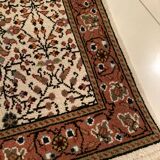 Hand-knotted Tunisian wool rug